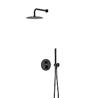 Смеситель для душа с термостатом внутреннего монтажа с душевым комплектом Armaform Silvia BLACK 2039-601-81