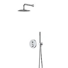 Змішувач для душу з термостатом внутрішнього монтажу з душовим комплектом Armaform Silvia Chrome 2039-601-00