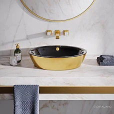 Умивальник на стільницю (чаша) CATALANO GOLD & SILVER 60x42 160VLNNO