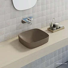 Умивальник на стільницю (чаша) CATALANO GREEN LUX 40x40 140AGRLXMS