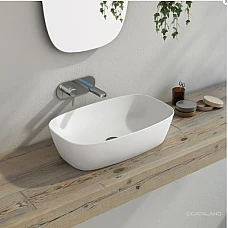 Умывальник на столешницу (чаша) CATALANO GREEN LUX 60x40 160APGRLXBM