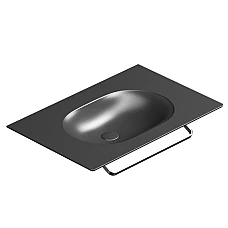 Умивальник CATALANO HORIZON 175HZNS Умивальник - 75x50 см  Рушникотримач -  51см