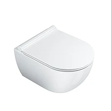 Унітаз підвісний CATALANO SFERA 1VSS50R00 безобідковий з кришкою Slim Soft Close
