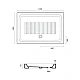 Душовий піддон CATALANO BASE 120x80 18012000