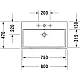 Умивальник Duravit VERO AIR 80х47 2350800027