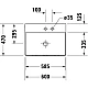 Умивальник Duravit DURASQUARE 60x47 2353600041