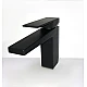 Змішувач для умивальника FIORE KUBE 100NN8515 чорний матовий 