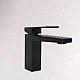 Змішувач для умивальника FIORE KUBE 100NN8515 чорний матовий 