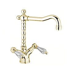 Смеситель для умывальника FIORE GIOIELLI 08OO0625 золото