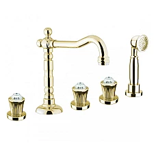 Змішувач для ванни FIORE VENERE SKY 13OO0607 золото