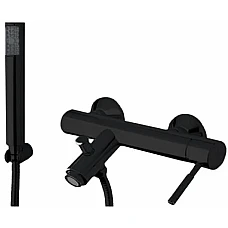 Чорний змішувач для ванни FIORE XENON 44NN5150