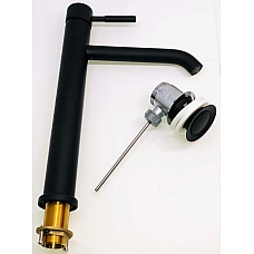 Змішувач для умивальника FIORE XENON 44NN5285 чорний матовий