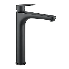 Чорний змішувач для умивальника FIORE KEVON 81NN811901