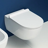 Унитаз подвесной FLAMINIA APP (AP118G + QKCW05) 54x36 без ободка