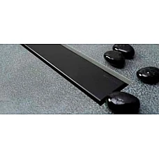 Чорний душовий трап PESTAN FRAMELESS LINE 750 13701321 матовий 