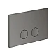 Панель смыва AXOR FlushPlate Polished Black Chrome 42530330