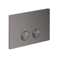 Панель змиву AXOR FlushPlate Brushed Black Chrome 42530340