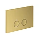 Панель смыва AXOR FlushPlate Polished Gold Optic 42530990