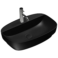 Умивальник на стільницю CATALANO GREEN 60x40 160GRLXNNS чорний матовий