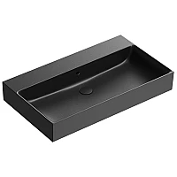 Умивальник CATALANO NEW PREMIUM 80x47 02 2080 1022 чорний матовий
