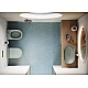 Біде підвісне CATALANO SFERA 55x35 05 1855 1028 acqua satinato