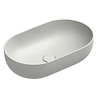 Умывальник на столешницу CATALANO SFERA 60x37 0522610023 cemento satinato