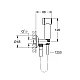 Комплект гигиенического душа Grohe Concetto 26332007