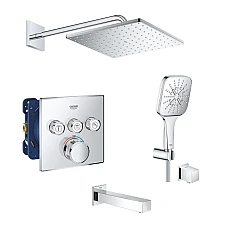 Душевая система скрытого монтажа Grohe Grohtherm Smartcontrol UA26405SC2 хром