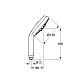 Ручний душ Grohe Rainshower Cosmopolitan 130 28755000