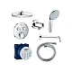 Душова система скрытого монтажу Grohe Grohtherm Smartcontrol з new Tempesta 210 34614SC0 хром