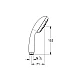 Ручной душ Grohe New Tempesta 100 28419002 хром