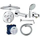 Душова система прихованого монтажу Grohe Grohtherm Smartcontrol з Euphoria 260 34614SC3 хром