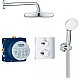 Душова система прихованого монтажу Grohe Grohtherm Thermostatic із системою Tempesta 210 34729000