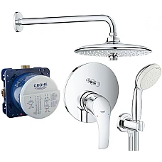 Душова система прихованого монтажу Grohe EuroSmart з Euphoria 260 34614SC4 хром