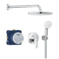 Душова система прихованого монтажу Grohe Eurosmart Tempesta 250 25288000 хром