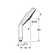 Ручной душ Grohe Rainshower Cosmopolitan 160 28756000