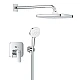 Душова система прихованого монтажу Grohe Cubeo Tempesta 250 1053360000 хром