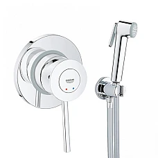Комплект для гігієнічного душу Grohe Bau Classic з New Tempesta-F UA11104801 хром