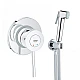 Комплект для гигиенического душа Grohe Bau Classic из New Tempesta-F UA11104801 хром