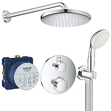 Душевая система скрытого монтажа Grohe Grohtherm с Tempesta 250 26416SC0 хром