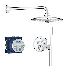Душевая система скрытого монтажа Grohe Grohtherm SmartControl с Euphoria 34744000 хром