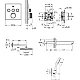 Душевая система скрытого монтажа с термостатом Grohe Grohtherm SmartControl UA26415SC6 хром