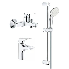 Набір змішувачів для ванни GROHE BauFlow 121624 (23156000 + 32811000 + 27927000)
