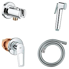 Комплект гігієнічного душу Grohe BauLoop New з Tempesta-F UA11104201 хром