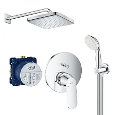 Душова система прихованого монтажу Grohe Tempesta 250 Cube bundle UA26415SC4 хром