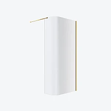 Душова стінка вигнута 930х2000 Excellent Vidoq Walk-in (KAEX.1507.930.LP.GL) золото