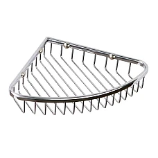 Корзина кутова 4 × 20.5 × 20.5 cm хром Stella Dodatki