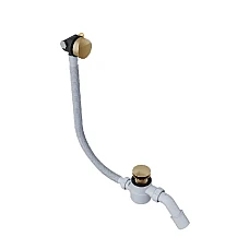 Слив-перелив с наполнением Excellent Hover (ARIN.3410GB) золото шлифованное