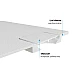 Душевой поддон 120x90 Excellent Lavano белый
