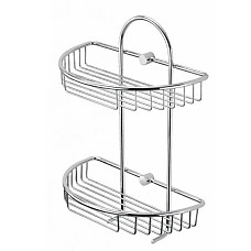 Корзина подвійна 28 × 15.5 × 47.5 см| Stella Dodatki